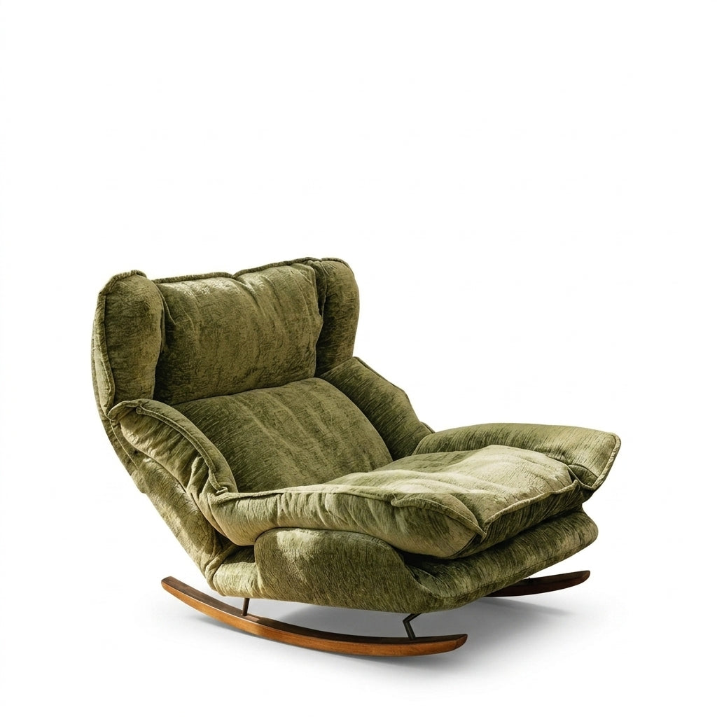 Rocking Chair Allaitement Inclinable Position Allongée
