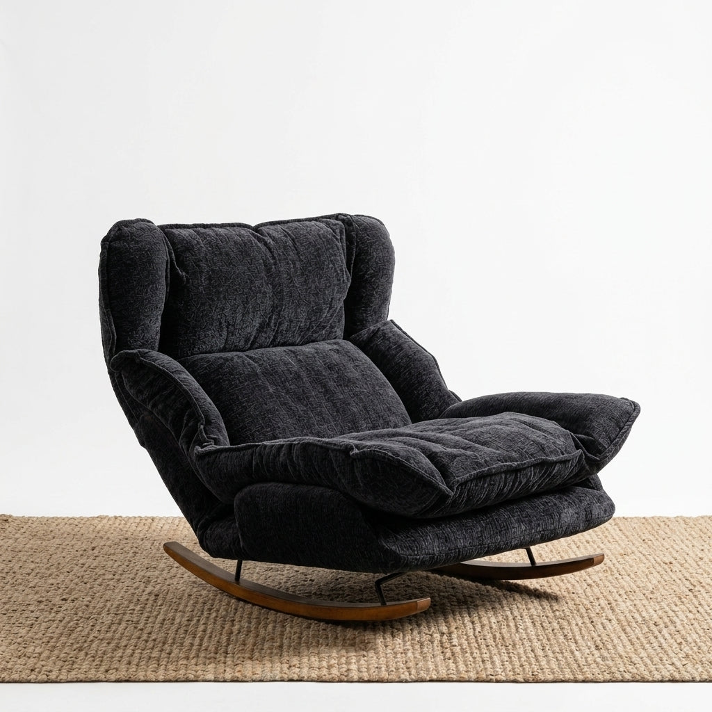 Rocking Chair Allaitement Inclinable Position Allongée