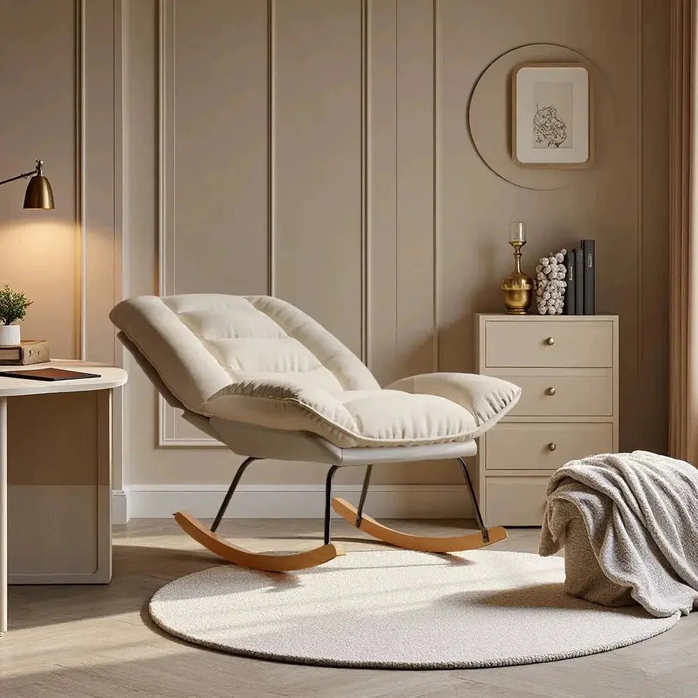 Rocking Chair Lin Bois de Hêtre Naturel