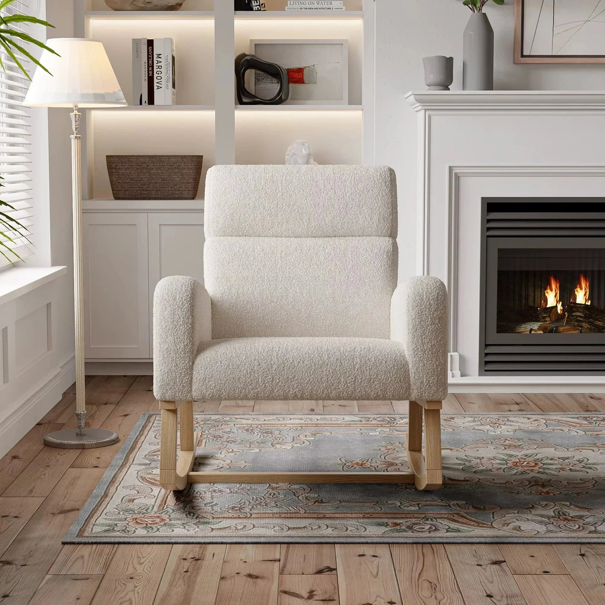 Rocking Chair Teddy Dossier Haut Moelleux