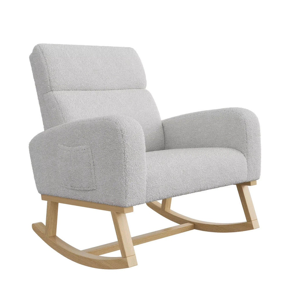 Rocking Chair Teddy Dossier Haut Moelleux