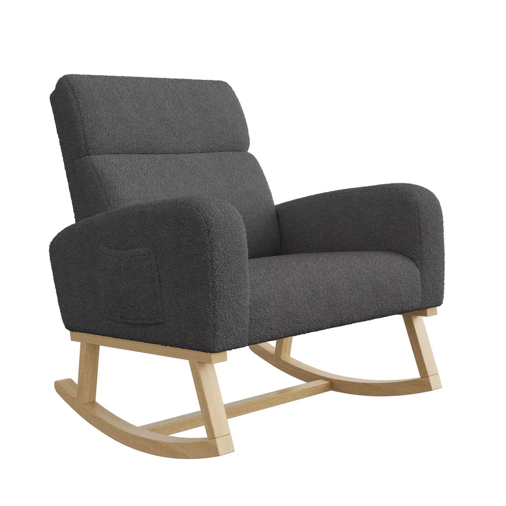 Rocking Chair Teddy Dossier Haut Moelleux