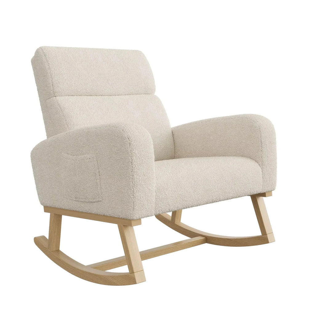 Rocking Chair Teddy Dossier Haut Moelleux — vue 4