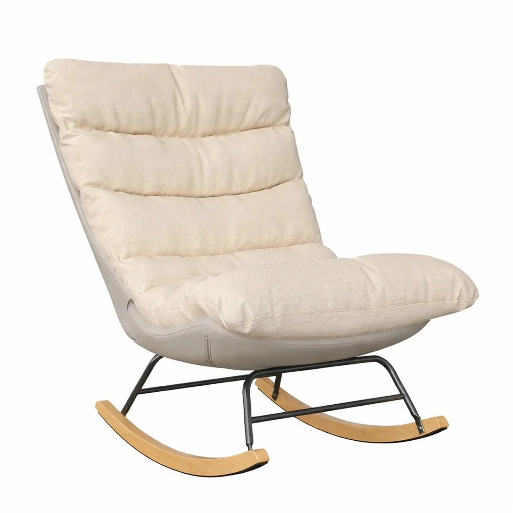 Fauteuil à Bascule Cocon Moelleux Salon — vue 2