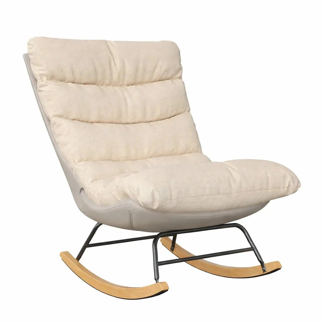 Fauteuil à Bascule Cocon Moelleux Salon