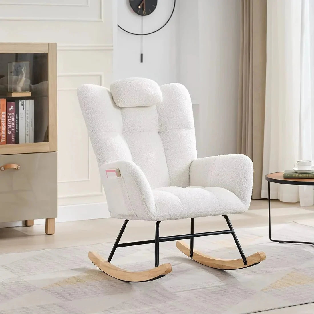 Rocking Chair Teddy Confort Salon Intérieur