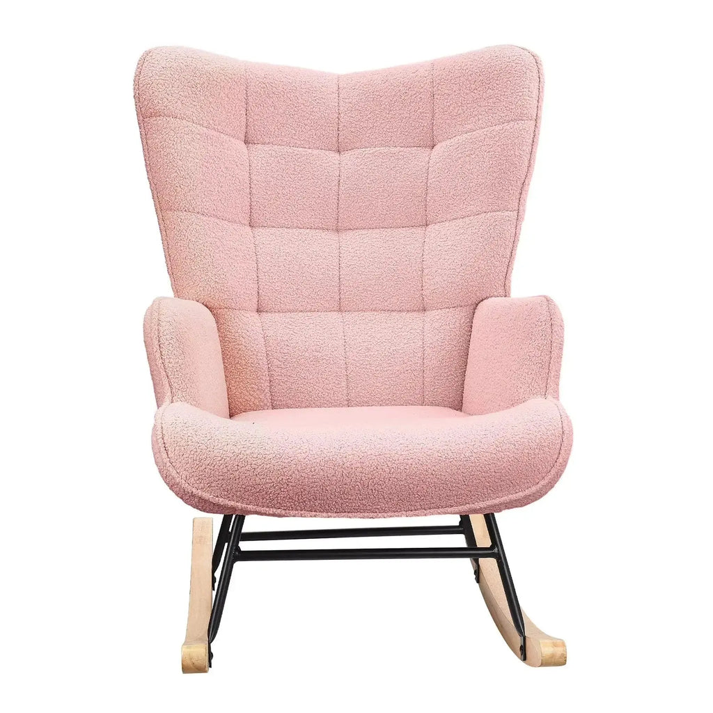 Rocking Chair Teddy Dossier Haut Grande Taille — vue 3