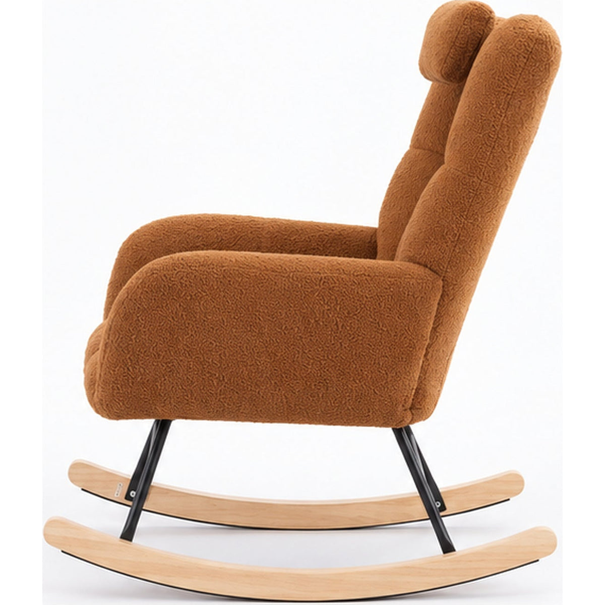 Fauteuil à bascule teddy avec appui-tête réglable