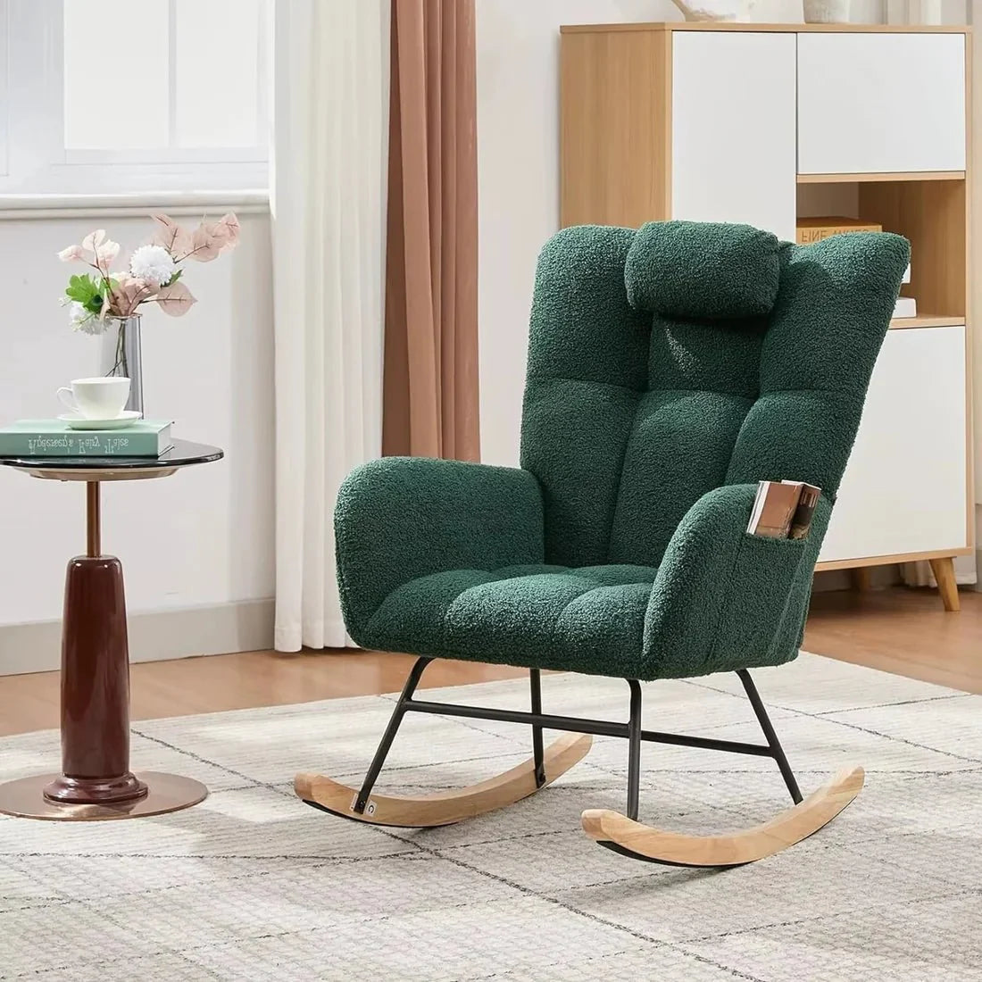 Rocking Chair Teddy Confort Salon Intérieur