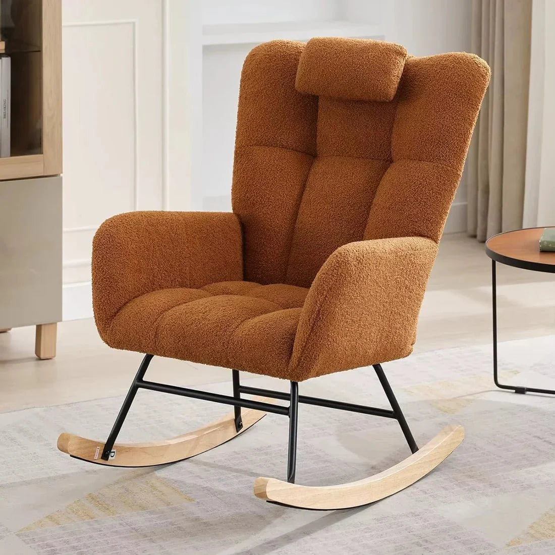 Rocking Chair Teddy Confort Salon Intérieur