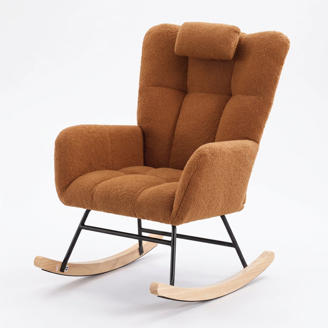 Rocking Chair Teddy Confort Salon Intérieur