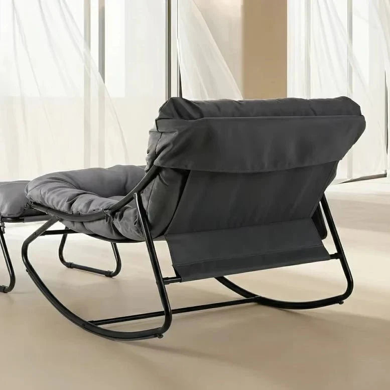 Rocking Chair Extérieur Coussin Imperméable Jardin